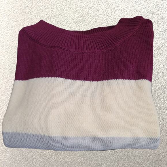 Lucky Brand Color Block Soft Cozy Sweater Size Small - Picture 6 of 7